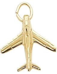 Rembrandt Charms Plane Charm