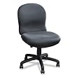 Ambition&trade; Pushbutton Mid Back Swivel/Tilt Chair, Charcoal (SAF3461CH)