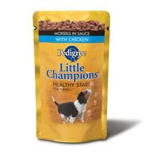 Pedigree Little Champions Healthy Start Morsels in Sauce with Chicken