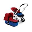 Bugaboo Cameleon Complete Stroller (Blue Base, Red Fabric)