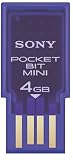 SONY <POCKET BIT MINI>USB対応フラッシュメモリ 4GB USM4…/USM2GH