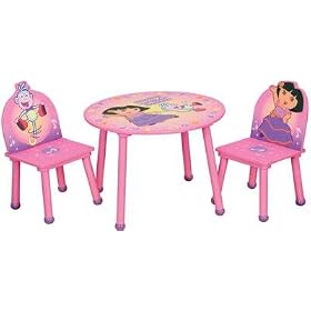 Delta Dora the Explorer Round Table and Chairs Set