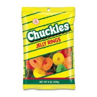 Farleys and Sathers, Chuckles Jelly Rings - 8 Oz / Pack, 12 Packs