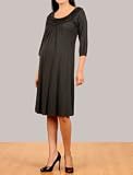 A Pea in the Pod Collection: Bailey 44 3/4 Sleeve Trapeze Maternity Dress
