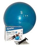 Dynaflex Exerflex Deluxe Adjustable Exercise Ball with DVD 315Rv9ASGUL. SL160 Dynaflex Exerflex Deluxe Adjustable Exercise Ball with DVD