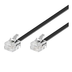 Telefon Modularanschlu�kabel 2x RJ11 Stecker; 4-polig belegt 1:1 - 15m