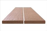 Composite Decking Prestige Series - Solid Board Walnut / 7/8 in.x5 3/8 in.x16' Composite Decking Prestige Series - Solid Board Walnut / 7/8 in.x5 3/8 in.x16'