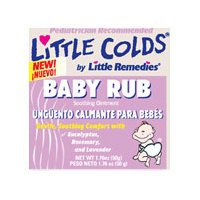 Little Colds Baby Rub Soothing Ointment by Little Remedies - 1.76 Oz