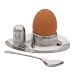 Kitchen & Housewares : Kitchen Craft Stainless Steel Egg Cup Set- gift boxed