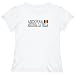T-Shirt Woman White Elegant Flag 