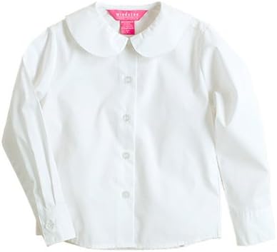 Windstan Girls Long Sleeve Peter Pan Blouse