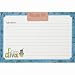 CR Gibson 4 by 6-Inch Recipe Cards, Kitchen Whimsy, 40 Count