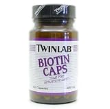 Twinlab Biotin 600mcg 100 Capsules