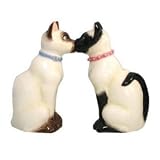 Siamese Cats Magnetic Salt & Pepper Shakers