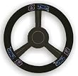 Auburn Tigers Leather Steering Wheel Cover - College Athletics Sports Merchandise
