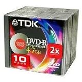 Electronics : TDK DVD-R4.7 DVD-R 4.7GB 5PK