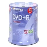 Memorex DVD+R 16x 4.7GB 100 Pack Spindle
