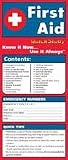 First Aid Laminate Reference Charts (Quickstudy: Health)