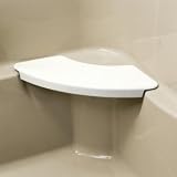 KOHLER K-9499-0 Removable Shower Seat, White