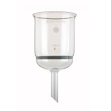 Chemglass CG-1402-30 Glass Buchner Filtering Funnel with Coarse Frit, 2L Capacity