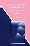 Introduction To The Thermodynamics Of Materials