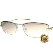 AUTHENTIC YVES SAINT LAURENT SUNGLASSES YSL 2041 GOLD 3YG
