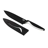 Kuhn Rikon Colori Nonstick Chef's Knife, Black