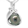 Neoma Black Akoya Cultured Pearl Pendant