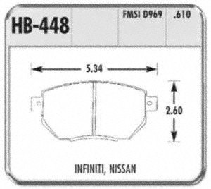 Hawk HB448F610 HPS Brake Pad