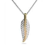Sterling Silver Leaf Pendant