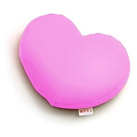 Mogu Small Heart 7 by 9-inch Decorative Pillow