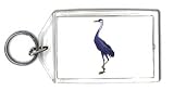 Keychain with crane, bird, animal, egret