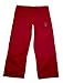 Size: Large Texas Tech University Medical Scrubs Back Pant Pocket + Poly Braided Drawstring Brushed Poplin Fabric