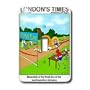 Londons Times Funny Bugs and Slugs Cartoons - Snail Marathon - Light Switch Covers - single toggle switch