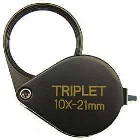 SE 10X, 21mm Triplet Professional Loupes, Black Round Body from SIG Gas Airplanes