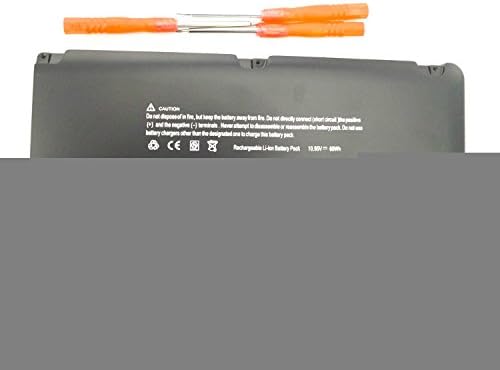 Tikon® New replacement Laptop Battery A1331 A1342 for APPLE MacBook Pro 13''/15'' MC207 MC234 MC233 MC375 --12 Months Warranty [6-Cell Li-ion 10.95V]