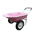MARATHON INDUSTRIES 5 Cubic Feet Pink Poly Wheelborrow