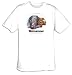 I'm a Proud Owner of a Weimaraner - Afraid of the Dark Funny Dog T-shirt Tee Shirt