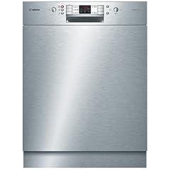 Bosch SMU58M15EU Geschirrsp�ler Unterbau / AAA / 1,05 kWh / 14 MGD / 12 L / Edelstahlblende / 48 dB