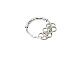 Brink - Porte-clé tube avec 5 anneaux - Inox (Import Grande Bretagne)