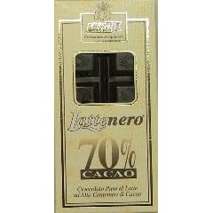 Slitti Latte Nero - Italian Milk Chocolate Bar - 70% Cacao