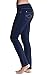 PajamaJeans Women's Petite Skinny Stretch Knit Denim Indigo Jean, Blue, XL 16-18