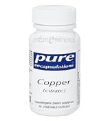 Copper (citrate) 60 Vegetarian Capsules by Pure Encapsulations