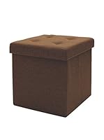 GALILEO Puff Contenedor 2411933 Marrón Claro
