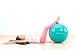 Pavandeep Exercise Ball Chair, BPA Free (Aqua Teal, XS 45cm)