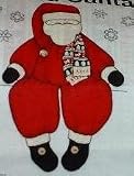 315T1SEC3SL. SL160 photo 315T1SEC3SL. SL160 Woodland Santa Sitable Doll Fabric Panel