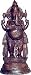 Statue Sculpture Hindu God Ganesha Wood Carving 15 x 5.5 inches (wsculp073)