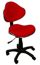 Red Fabric Ergonomic Task.