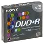 Sony DVD+R 5-Pack Recordable DVD+R