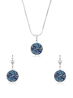 Bohemian Love Story Conjunto de cadena, colgante y pendientes